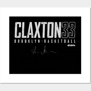 Nic Claxton Brooklyn Elite Posters and Art